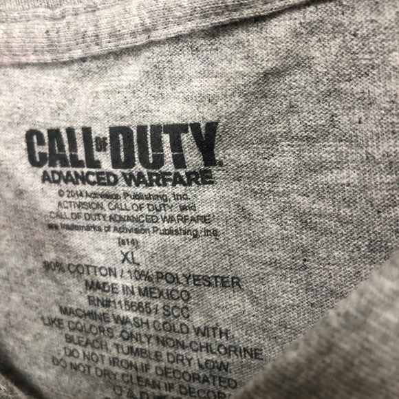 Call of Duty Advanced Warfare Sentinel Task Force Graphic Tee Men's Size XL - Picture 5 of 9